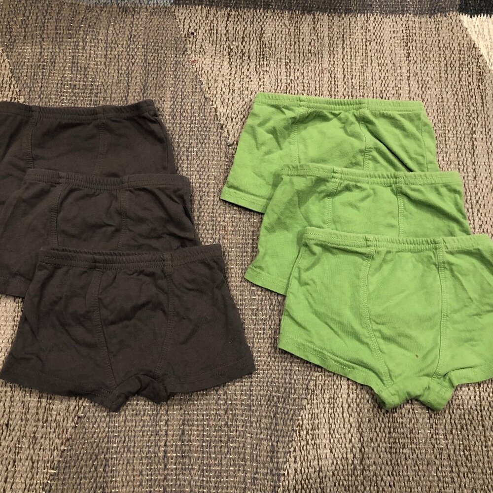 Tiny Undies brief bundle (18 mo + 3T)